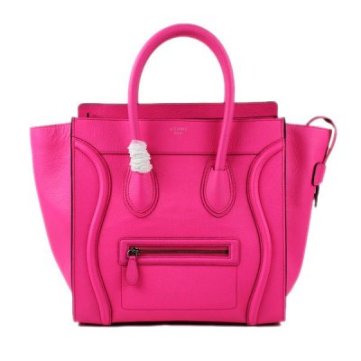 Celine Boston rosa Sorriso Pelle Borse