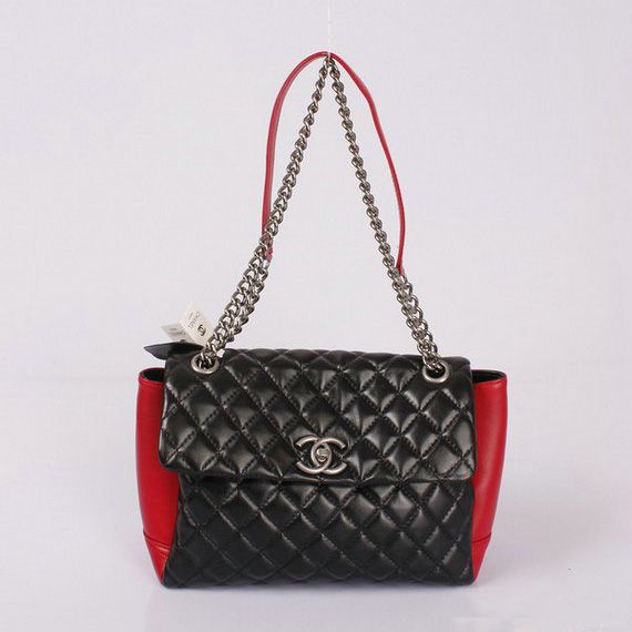 Chanel A68008 Shopper Borse pelle di pecora nera