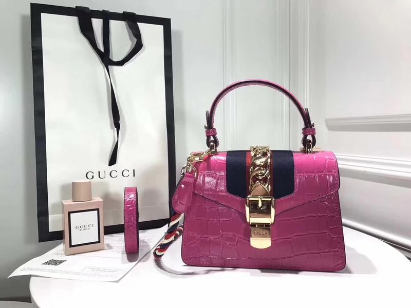 GUCCI Sylvie 470270 20cm Borse