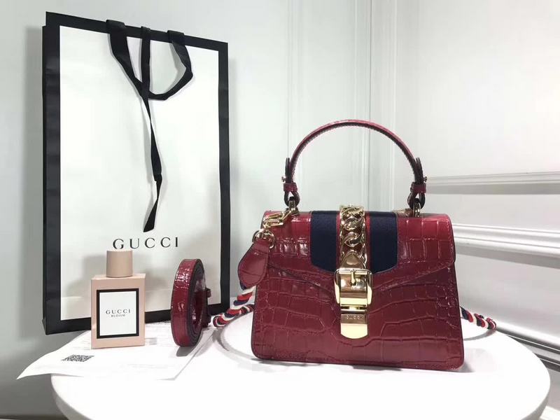 GUCCI Sylvie 470270 20cm Borse