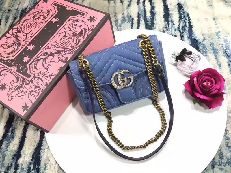 GUCCI Marmont 446744 22-13-6cm Borse