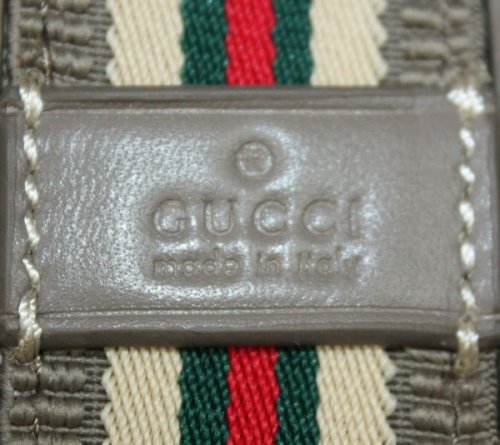 Gucci GG 106149 kaki Top Maniglie Gucci Medium Boston Bag