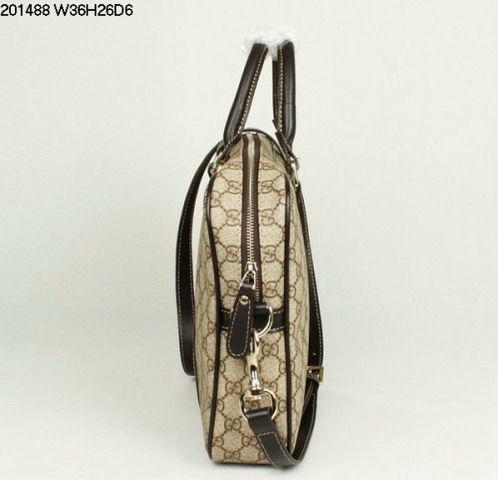 Gucci Joy Laptop Case 201488 Double-duty Borse Caffè