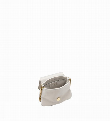 Gucci Outlet 1973 Piccola Borsa a tracolla 251821 Bianco Sporco