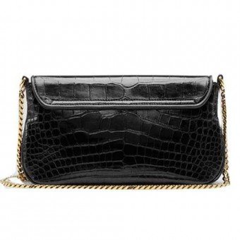 Gucci Outlet 1973 Media Shoulder Bag 251820 Nero