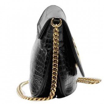 Gucci Outlet 1973 Media Shoulder Bag 251820 Nero