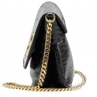 Gucci Outlet 1973 Media Shoulder Bag 251820 Nero