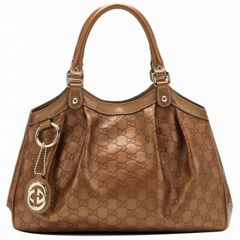 Gucci Sukey Medium Tote 211944 Bronzo