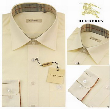 Burberry outlet Burberry Maglie a manica lunga Uomo Giallo chiaro Burberry_096