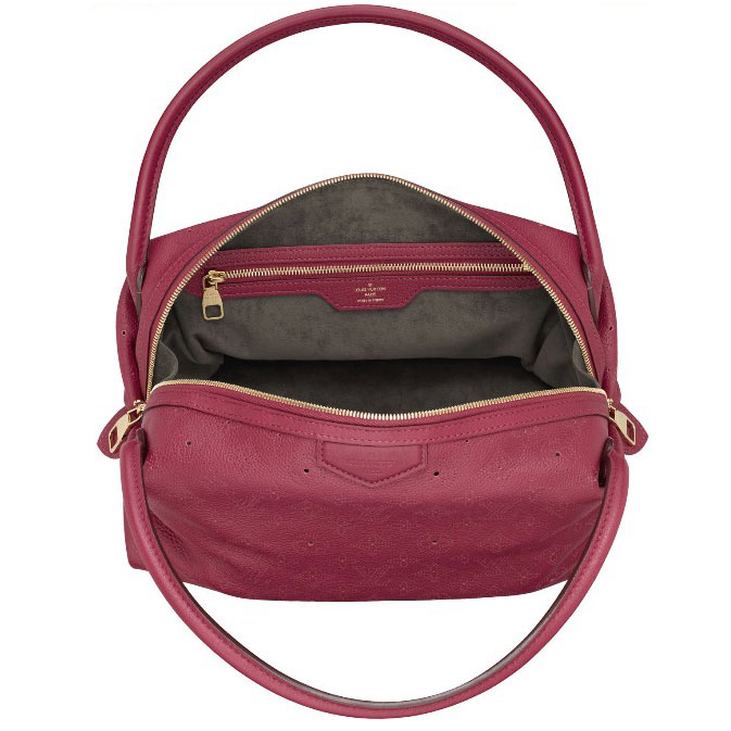 Louis Vuitton Pelle Mahina Galatea PM Grenat Borse M93813