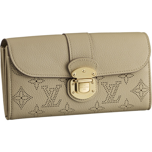 Louis Vuitton Pelle Mahina Iris Wallet Opal Borse M58134