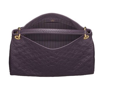 Louis Vuitton Pelle Monogram Empreinte Artsy MM Viola Borse M93828