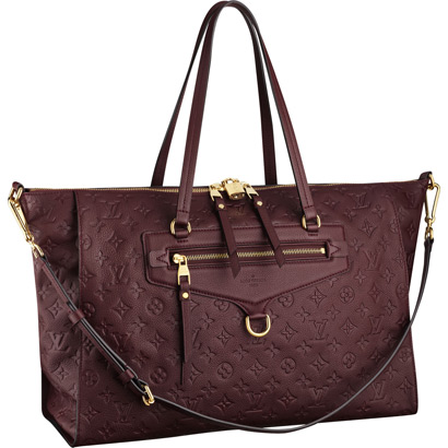 Louis Vuitton Pelle Monogram Empreinte Lumineuse GM Flamme Borse M94083