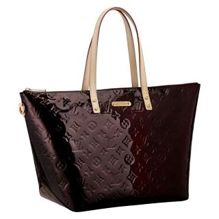 Louis Vuitton Pelle Monogram Vernis Bellevue GM Amaranto Borse M93589