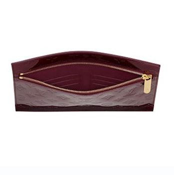 Louis Vuitton Pelle Monogram Vernis Pershing PM Rosso Fauviste Borse M91437