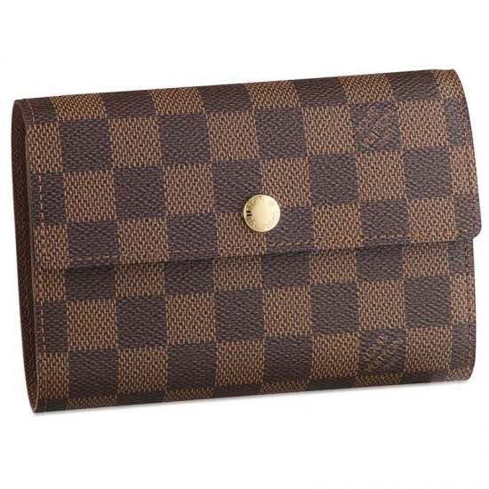 Louis Vuitton Tela Damier Portafoglio Alexandra Borse N63067