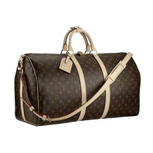 Louis Vuitton Tela Monogram Keepall 50 Con Tracolla Borse M41416