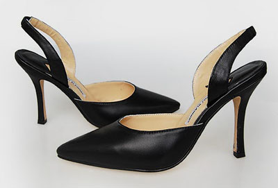 Manolo Blahnik Beloved Carolyne slingback