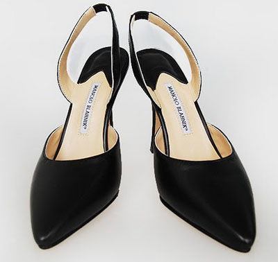 Manolo Blahnik Beloved Carolyne slingback