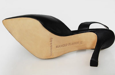 Manolo Blahnik Beloved Carolyne slingback