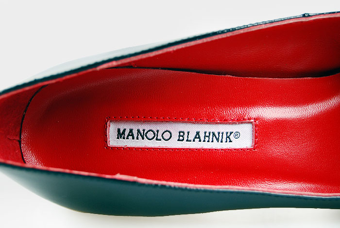 Manolo Blahnik Fashion Patent Leather Pumps