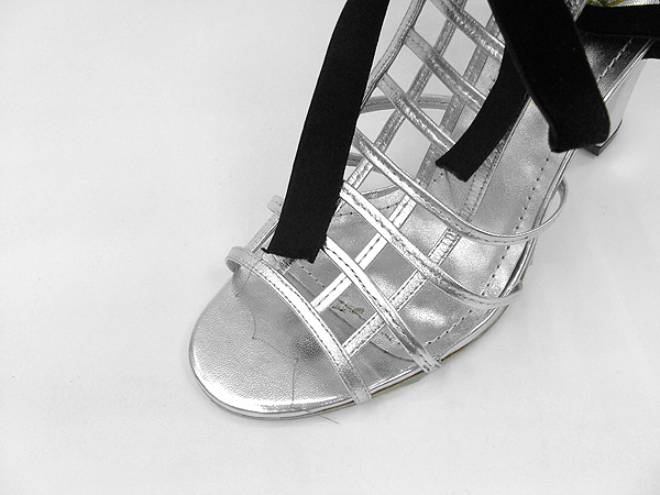 YSL Cage 110 Boot Anthracite sliver 