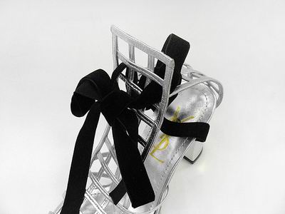 YSL Cage 110 Boot Anthracite sliver 