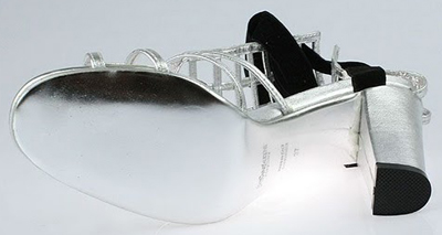 YSL Cage 110 Boot Anthracite sliver 