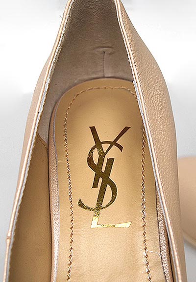 YSL Tribtoo Platform Pumps pink