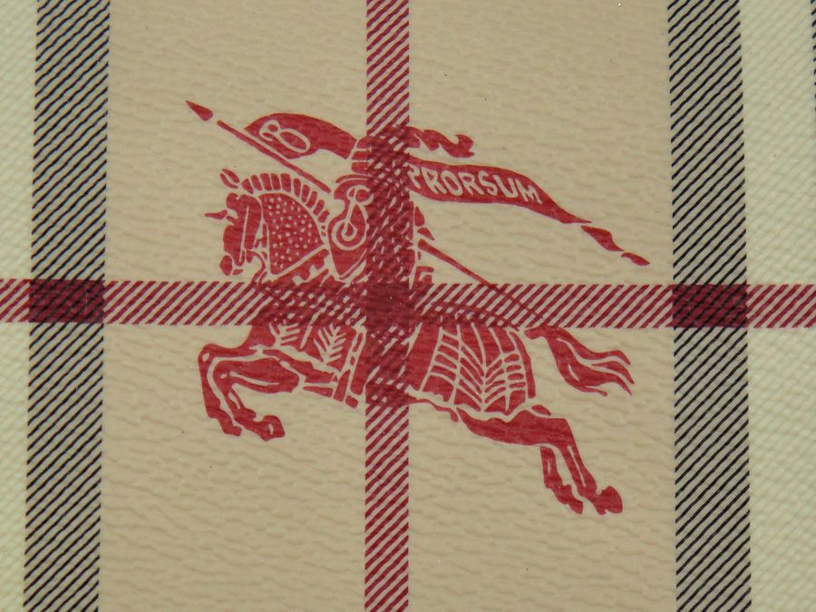 Burberry Haymarket check Foldover Wallet 37661611