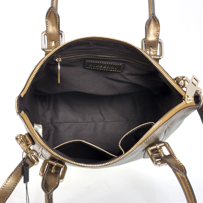 Burberry Media Metallic Tote Check borse 38.037.551-1