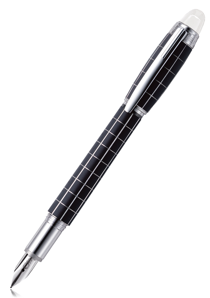 Montblanc Starwalker Metal & amp; Gomma Stilografica