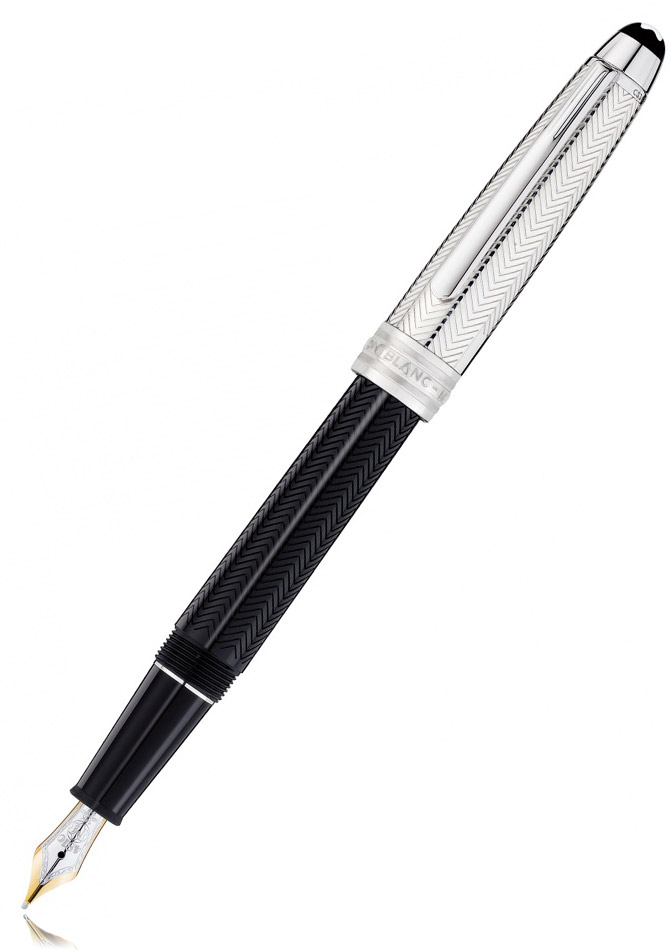 Montblanc Meisterstück Solitaire Solitaire Doué Argento Orzo Stilografica