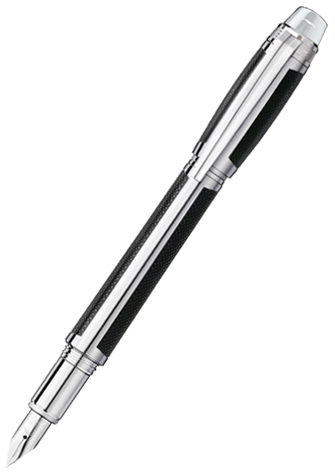 Montblanc Starwalker estrema acciaio Media Penna stilografica Pennino