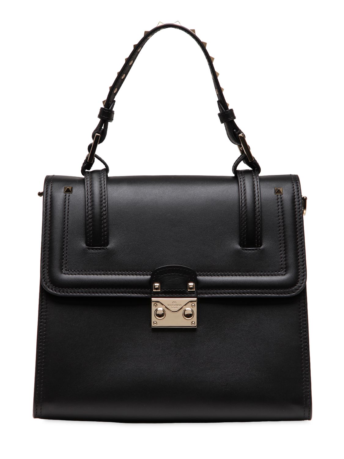 Valentino borsa media "cabana" in pelle nero donna borse,valentino vestiti da sera,valentino abbigliamento napoli,saldi on line