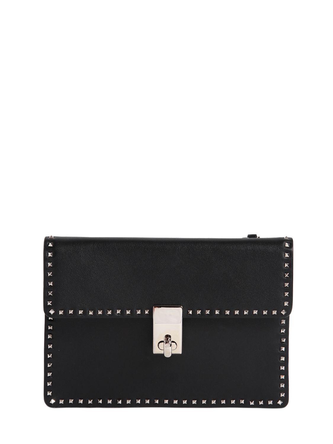 Valentino borsa mini in pelle con micro borchie nero donna borse,espadrillas valentino prezzo,sandali valentino garavani,offerta speciale