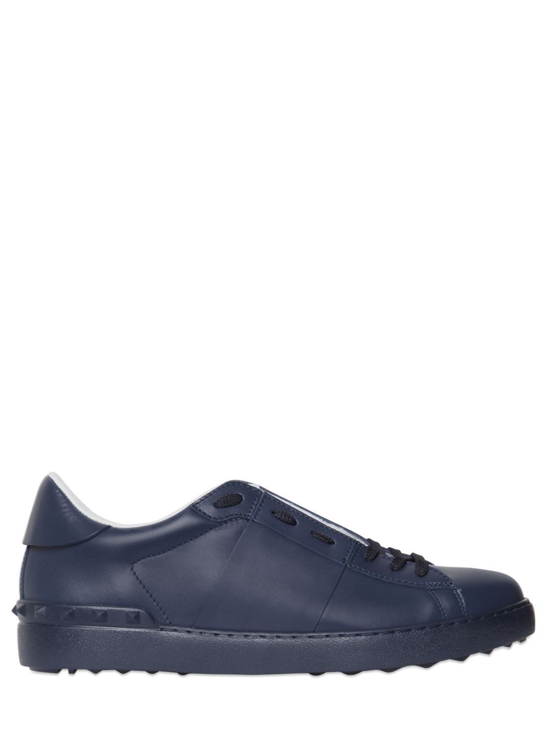 Valentino sneakers "open" in pelle navy uomo scarpe,espadrillas valentino 2017,valentino borse tracolla,nuovo stile