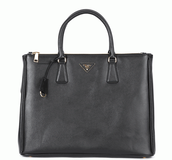 Saffiano Prada borsa in pelle BN1786 in nero