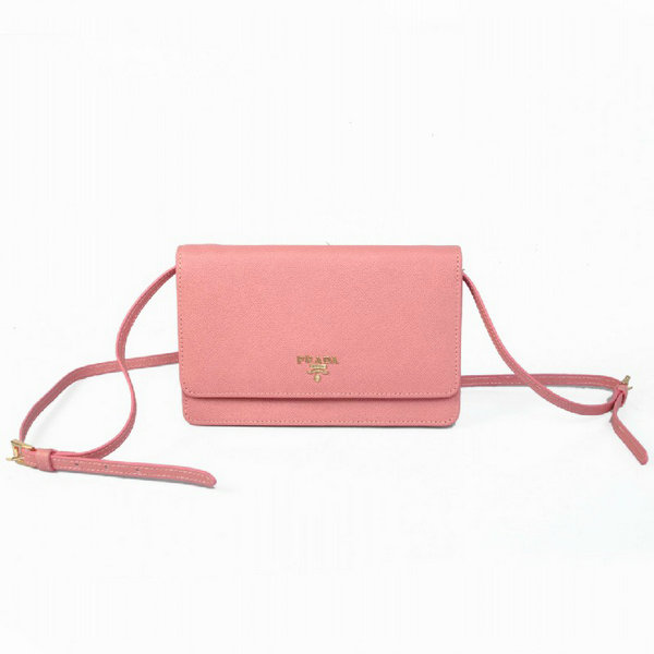 2013 Prada Porta documenti 1M1332 in Cerise Rosa Saffiano Leathe