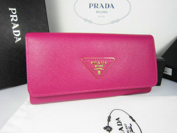 Prada Donna Saffiano 2013 Saffiano Leather 0512 a Rose rossa