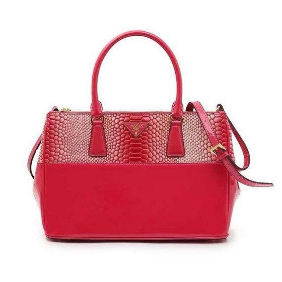 Borsa Prada 2014 Snake Patent Leather BN2274 a Rose