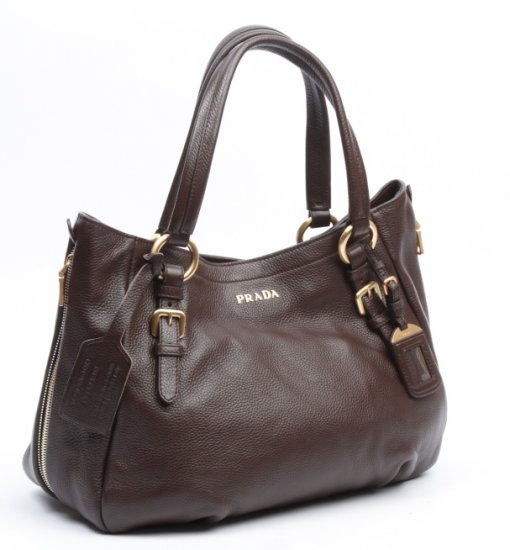 Prada laterale Cerniere in pelle a tracolla BR4085 in Rosolare