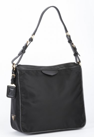 Borsa Prada Nylon a tracolla BR4807 in Nero