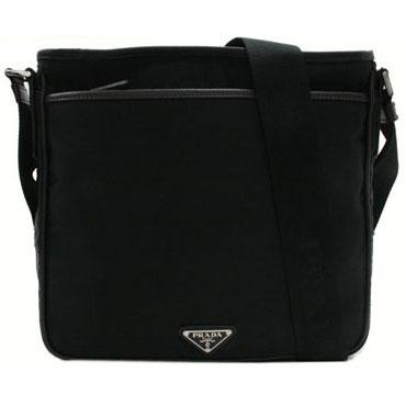 Prada Messaggi Borsa VA0797 in Nero