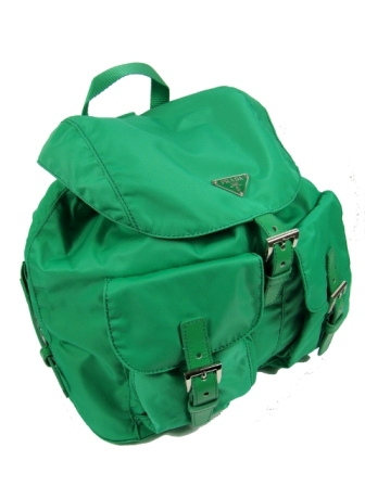 Prada Zaino medio BZ2811 in luce verde