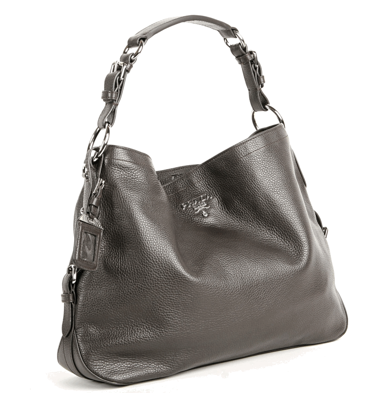 Borse Prada a tracolla in pelle marrone BR3408