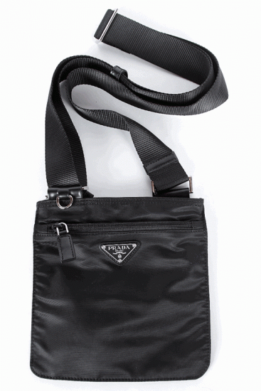 Prada Piccoli Messenger Borse B7372 in Nero