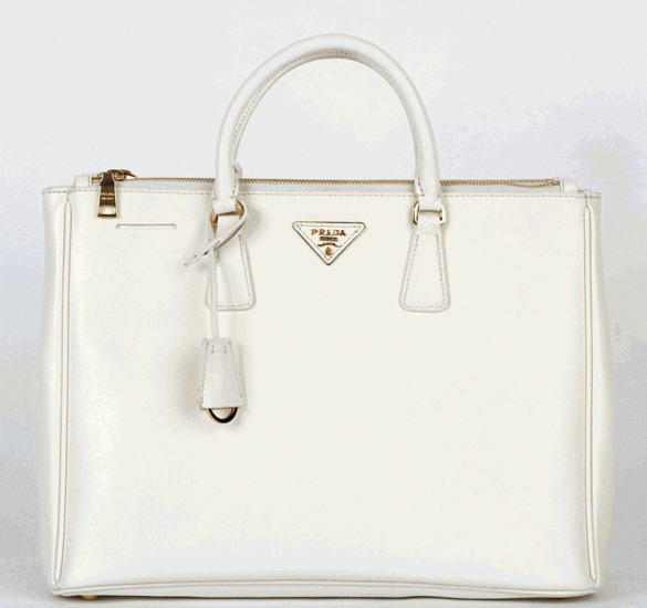 Prada Saffiano Leather Borse BN1786 in Bianco