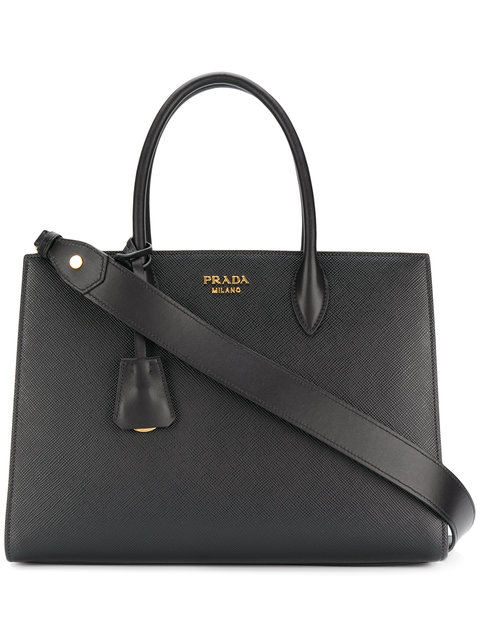 Prada Borsa Bibliotheque Donna Nero