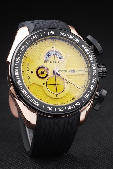 Porsche Regulator Power Reserve Alta Copia Replica Orologi 4660